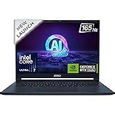 MSI Stealth 16 AI Studio, Intel Core Ultra 7 155H,Built-in AI, 41CM ...
