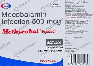 Methycobal Injection: Uses, Side-effects, Price, Dosage & More Info ...