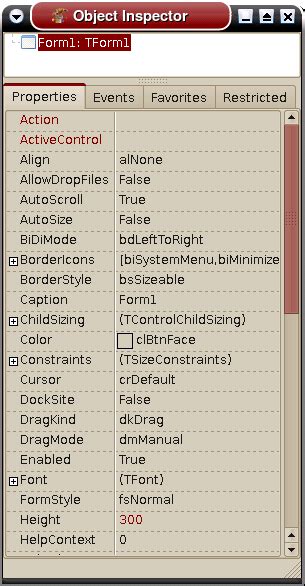 Object Pascal 的图像结果