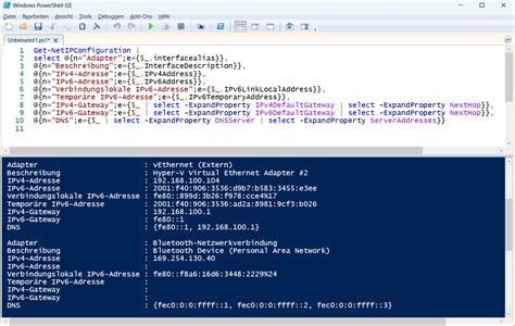 Image result for PowerShell IPConfig