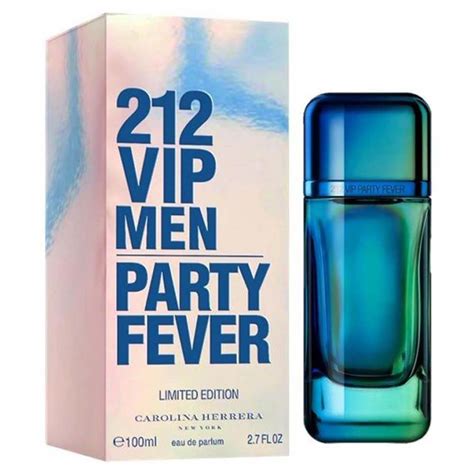 Carolina Herrera 212 VIP Party Fever Eau De Toilette For Men ...