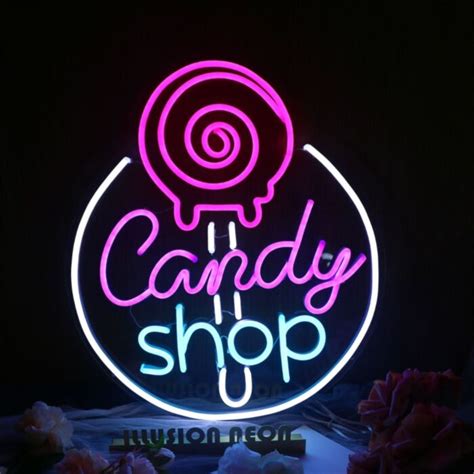 Candy Shop Sign 的图像结果