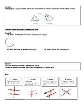 Geometry Lessons by Mrs M | Teachers Pay Teachers