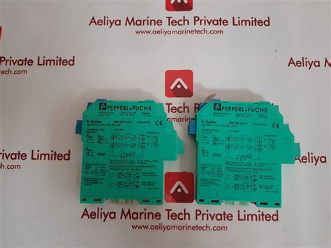 Pepperl+fuchs kfd2-sr2-ex2w amplifier switch – Aeliya Marine Tech®