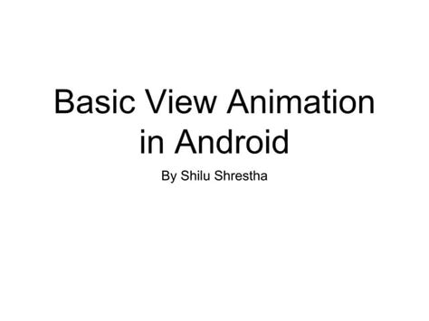 Image result for Android Animation Example