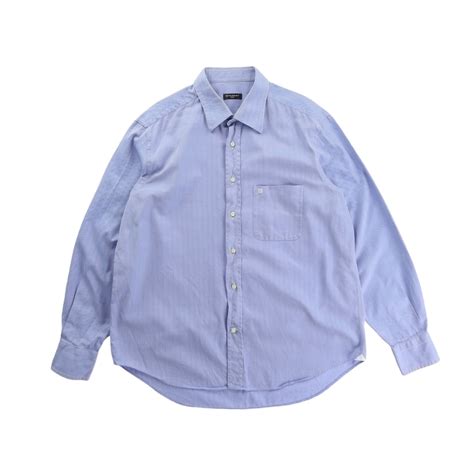 【COU】GIVENCHY herringbone pattern stripe dress shirt -4708- | cv