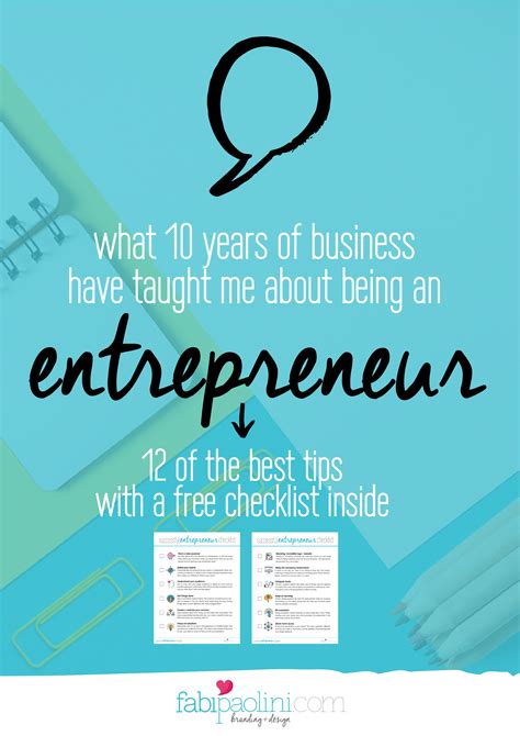 12 of the Best Tips for Being a Successful Entrepreneur | Fabi Paolini