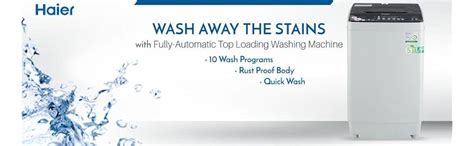 Haier 7.2 kg Fully-Automatic Top Loading Washing Machine (HWM72-718N ...