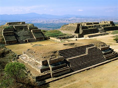 Monte Alban Aerial View