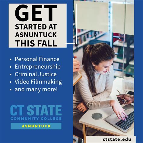 Asnuntuck Community College on LinkedIn: GET STARTED AT ASNUNTUCK THIS ...