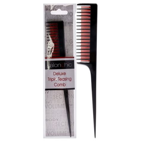 SalonChic Deluxe Triple Teasing Comb Unisex 1 Pc : Amazon.ca: Health ...