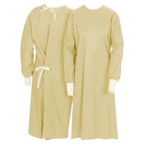 Reusable Isolation Gown (Yellow) - Pack of 6 : Amazon.in: Clothing ...