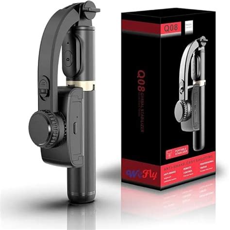 WeFly Q08 Gimbal Stabilizer for Smartphone with Extendable Bluetooth ...