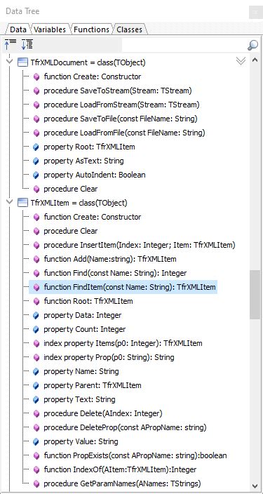 XML Script 的图像结果