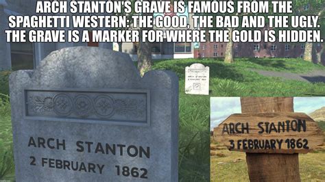 Found more Arch Stanton graves (movie reference) : r/The_Crew