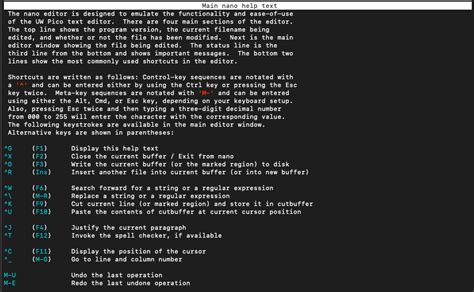 Image result for File Editing Nano Linux