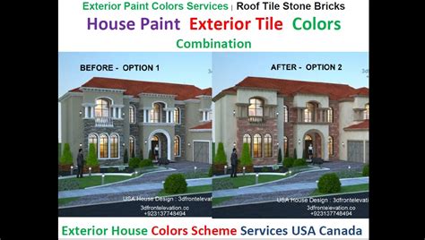 Architect for Design 3dfrontelevation.co - Exterior House Colors Scheme Services | House ...
