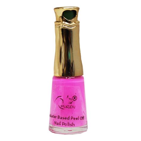 Buy Muren water based peel off nail polish(pink) Online at Low Prices ...