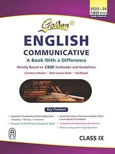 Golden English Communicative: Based On New CBSE Textbooks For CBSE 2026 ...