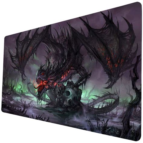 Buy TCG Playmat 14" x 24" Compatible for DTCG MTG CCG RPG Card Game ...