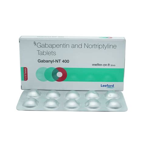 Gabanyl-NT 400mg - Strip of 10 Tablets : Amazon.in: Health & Personal Care