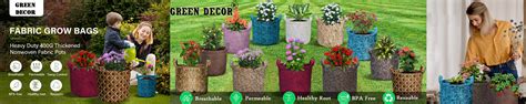 Amazon.in: GREEN DECOR®: Grow Bags