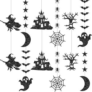 Buy 12 Pcs Hanging Ghost Halloween Decorations,Halloween Paper ...