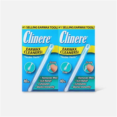 FSA Eligible Clinere Personal Ear Cleaners, 10 ct. (2-Pack) | FSA Store
