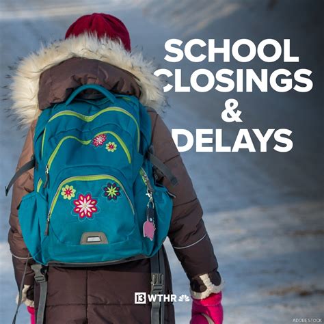 WTHR-TV - Around 150 schools are closing or delaying start times today ...
