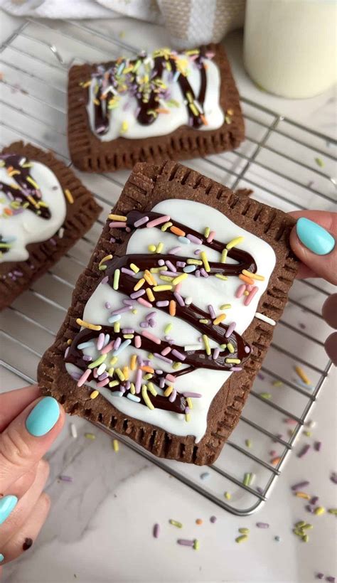 Cookie Dough Frosted Pop Tart Cookie Bars