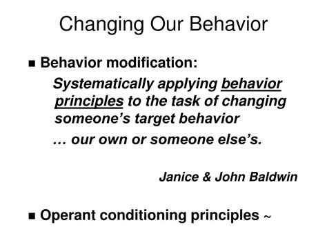 Basic Principles Behavior Modification 的图像结果