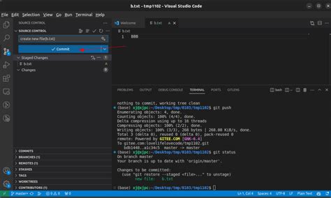 VSCode Git Integration 的图像结果