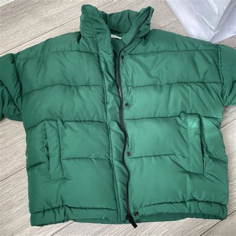 Urban Outfitters Women's Green Jacket | Depop