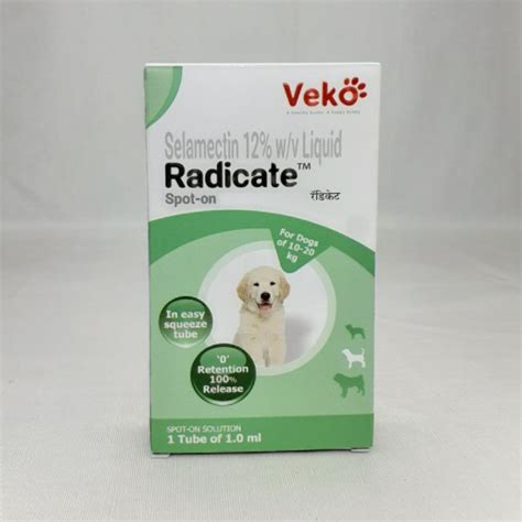 Veko Radicate Selamactin 12% For Dog 10 to 20kg 1ml