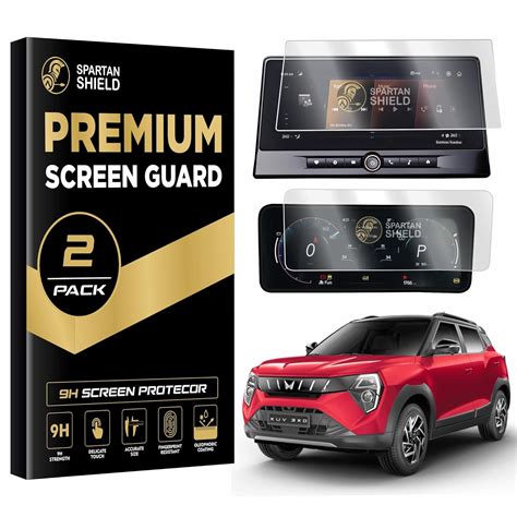 Spartan Shield Screen Guard COMBO for MAHINDRA XUV 3XO [2024 Facelift ...