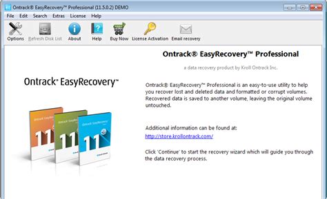Скачать приложение EasyRecovery Professional 11.5.0.3