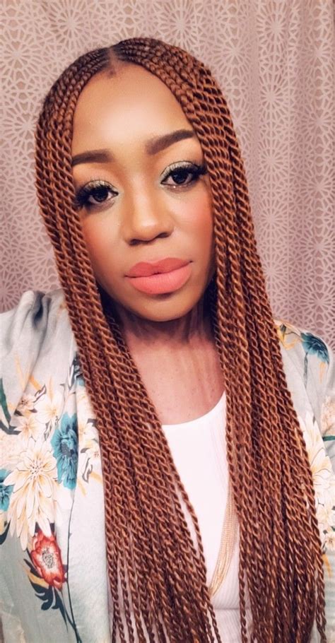 Image result for Braids with Middle Part Tutorial