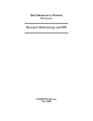 BRMK557ipr - Syllabus for RM 2022 SCHEME - V Semester RESEARCH ...