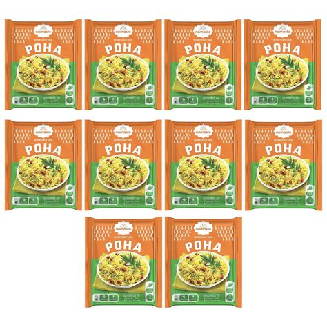 NAMASTE CHAI Breakfast Poha - Instant, Ready In 3 Mins, No Added ...