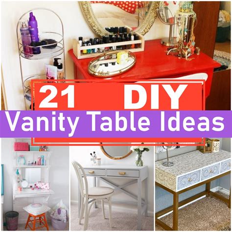 Diy Lighted Vanity Table