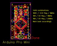 Image result for Arduino Pro Mini Easyeda Footprint