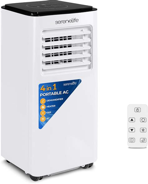 Amazon.com: SereneLife 8000 BTU Portable Air Conditioner with Heating ...