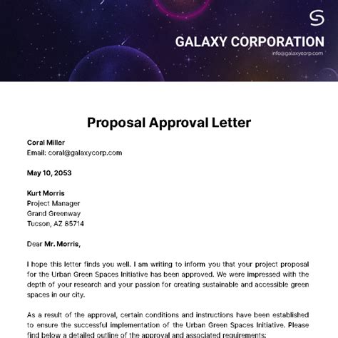 Image result for Approval Letter Example