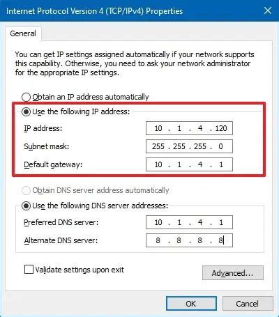 Image result for No Internet Static IP Address Windows Server