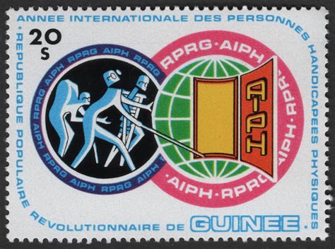 SCG1200 - Guinea – International Year of Disabled Persons (1981) Stamp ...