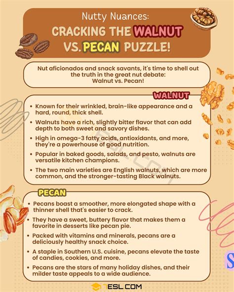 Walnuts Vs Pecans