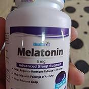 Buy Healthvit Melatonin 5 mg 60 Tablets Improve Sleep - Deep Sleep ...