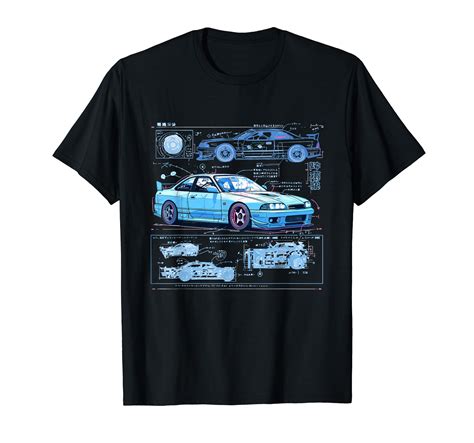 Jdm Car Designsjdm 90s Japan Motorsport Car Schematic Retro Tech ...