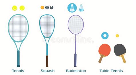 Different Types of Racket 的图像结果