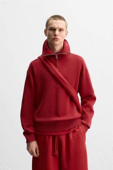 Quarter Zip Men's Knitwear | ZARA India